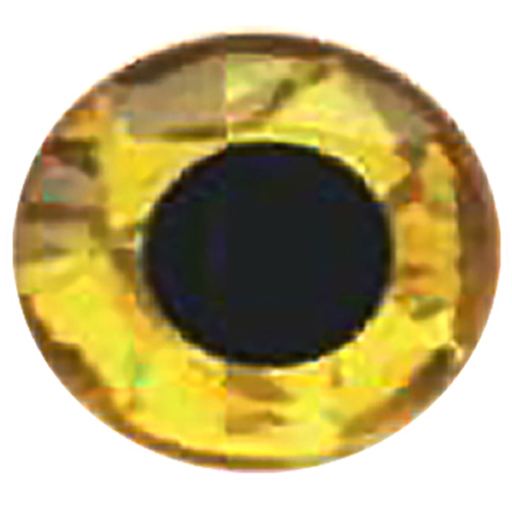 WEEBASS ตาติดเหยื่อ - รุ่น JY-15003 , 6.5mm ( PRISM GOLD )
