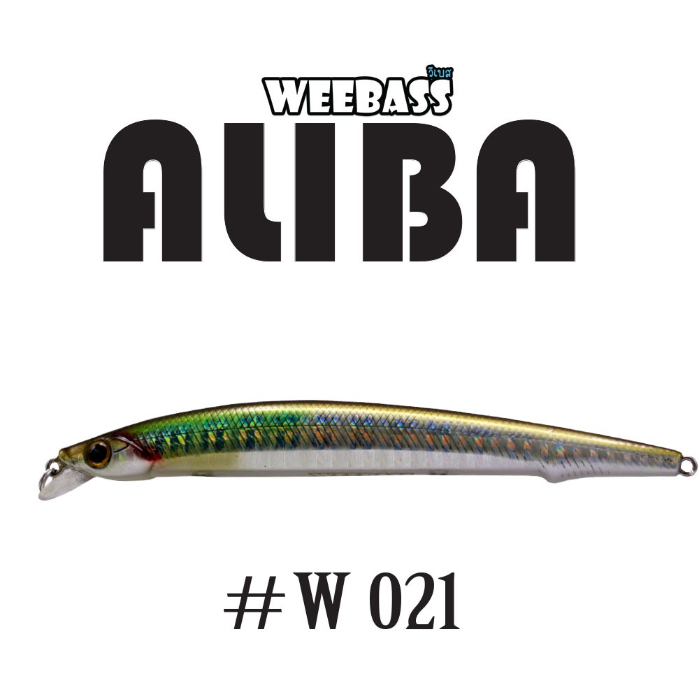 WEEBASS LURE (เหยื่อปลั๊ก) - รุ่น ALIBA FLOATING 120mm/12.5g (W021)