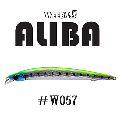 WEEBASS LURE (เหยื่อปลั๊ก) - รุ่น ALIBA FLOATING 120mm/12.5g (W057)