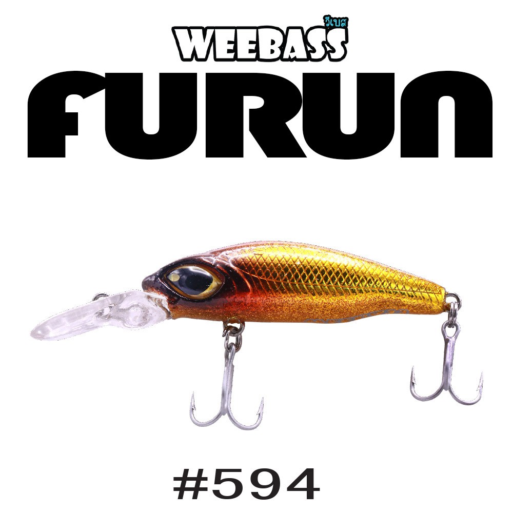 WEEBASS LURE (เหยื่อปลั๊ก) - รุ่น FURUN FLOATING 50mm/4g (594)