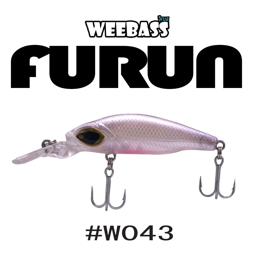 WEEBASS LURE (เหยื่อปลั๊ก) - รุ่น FURUN FLOATING 50mm/4g (W043)