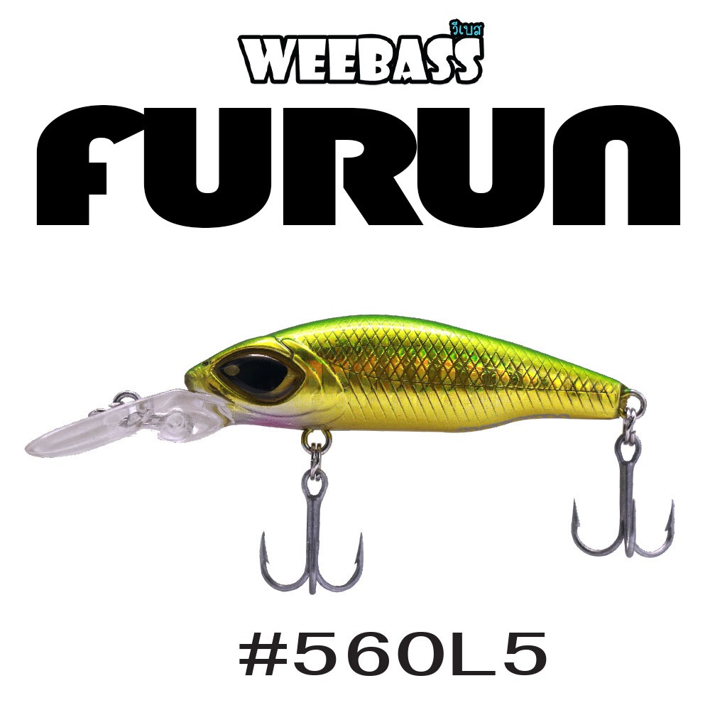 WEEBASS LURE (เหยื่อปลั๊ก) - รุ่น FURUN FLOATING 50mm/4g (560L5)