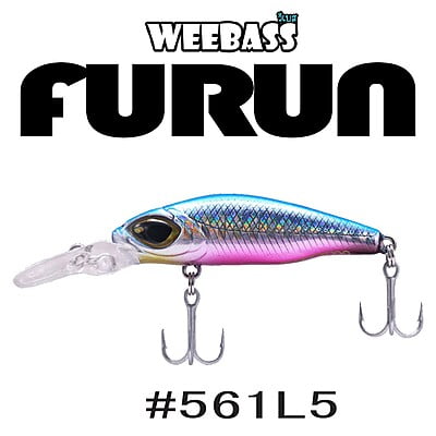 WEEBASS LURE (เหยื่อปลั๊ก) - รุ่น FURUN FLOATING 50mm/4g (561L5)