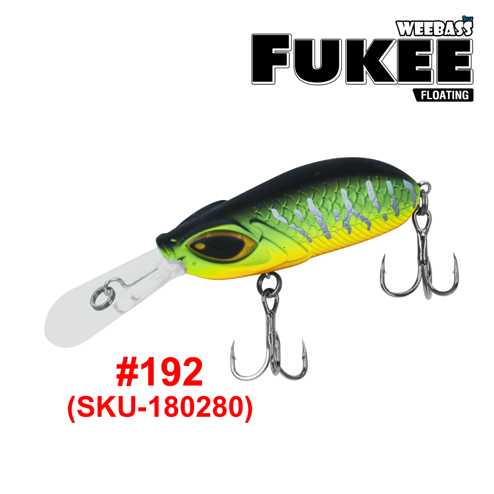 WEEBASS LURE (เหยื่อปลั๊ก) - รุ่น FUKEE FLOATING 60mm/8g (192)