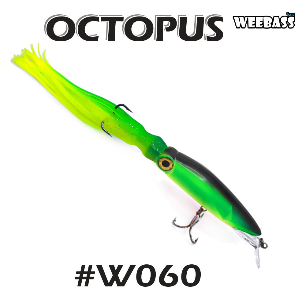 WEEBASS LURE (เหยื่อปลั๊ก) - รุ่น OCTOPUS FLOATING 190mm/40g (W060)