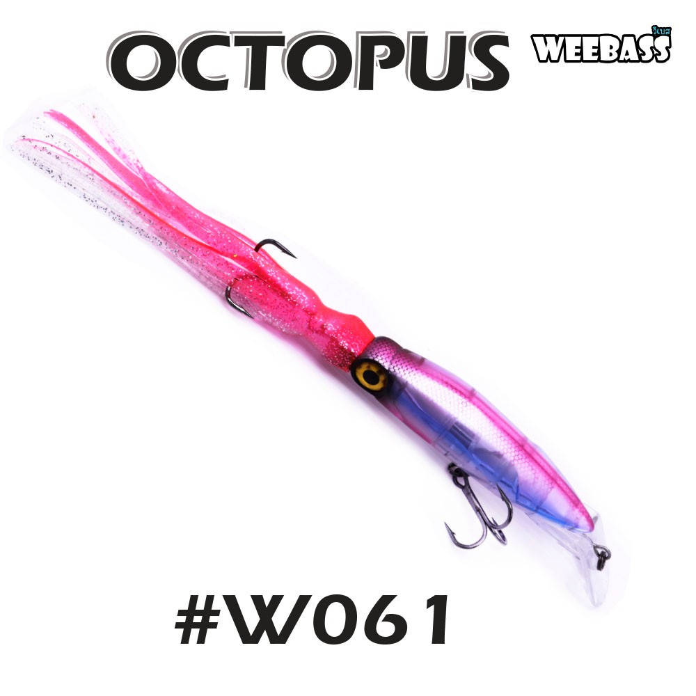 WEEBASS LURE (เหยื่อปลั๊ก) - รุ่น OCTOPUS FLOATING 190mm/40g (W061)