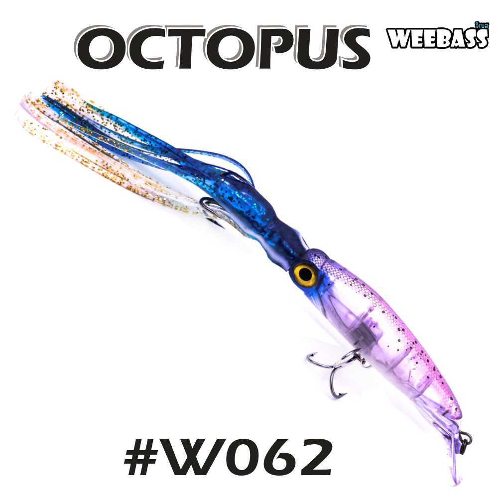 WEEBASS LURE (เหยื่อปลั๊ก) - รุ่น OCTOPUS FLOATING 190mm/40g (W062)