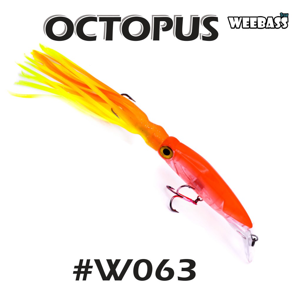 WEEBASS LURE (เหยื่อปลั๊ก) - รุ่น OCTOPUS FLOATING 190mm/40g (W063)