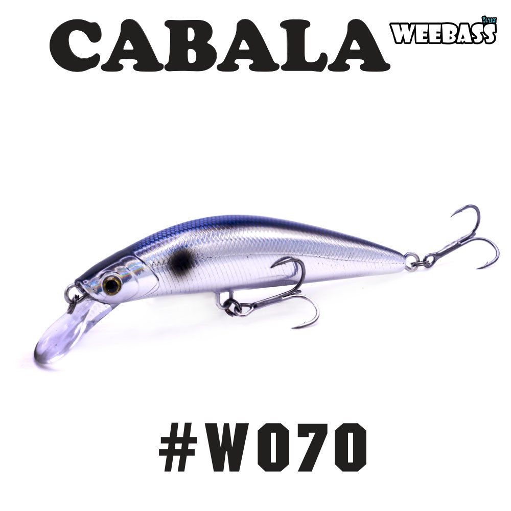 WEEBASS LURE (เหยื่อปลั๊ก) - รุ่น CABALA SINKING 105mm/41g (W070)