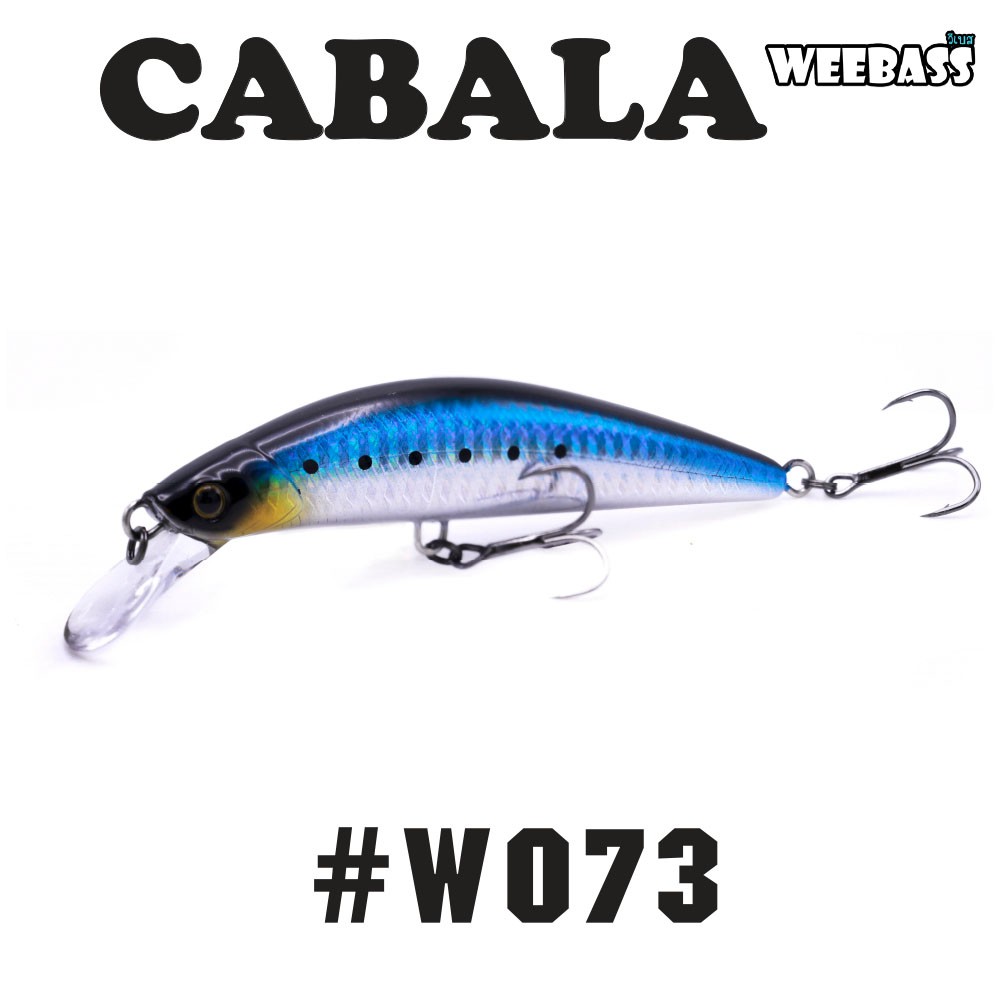 WEEBASS LURE (เหยื่อปลั๊ก) - รุ่น CABALA SINKING 105mm/41g (W073)