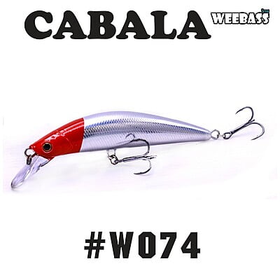 WEEBASS LURE (เหยื่อปลั๊ก) - รุ่น CABALA SINKING 105mm/41g (W074)