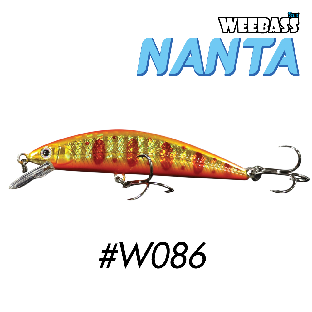 WEEBASS LURE (เหยื่อปลั๊ก) - รุ่น NANTA SINKING 70mm/4.5g(W086)