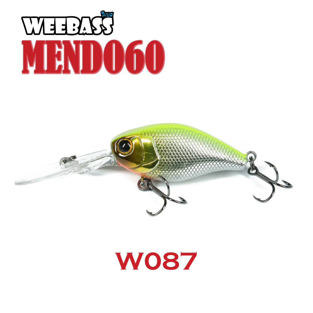 WEEBASS LURE (เหยื่อปลั๊ก) - รุ่น MENDO60 FLOATING 60mm/3.2g (W087)