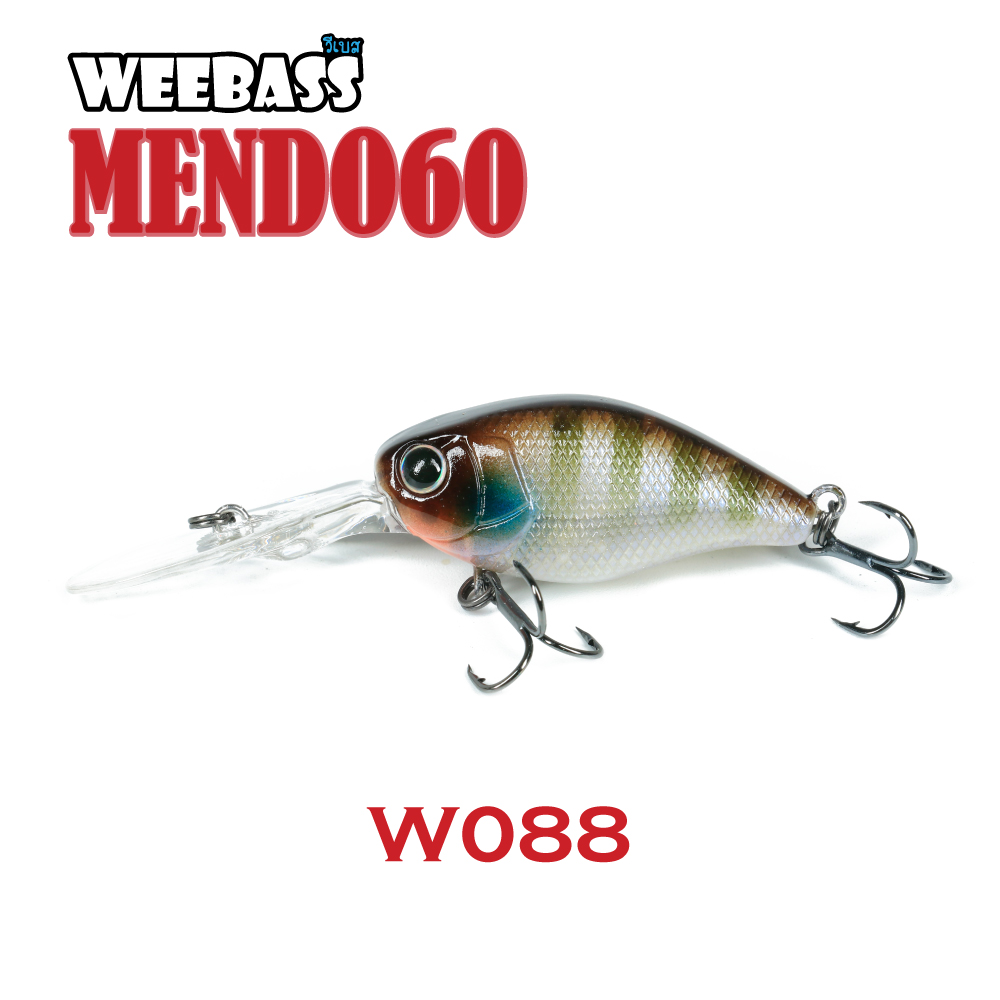 WEEBASS LURE (เหยื่อปลั๊ก) - รุ่น MENDO60 FLOATING 60mm/3.2g (W088)