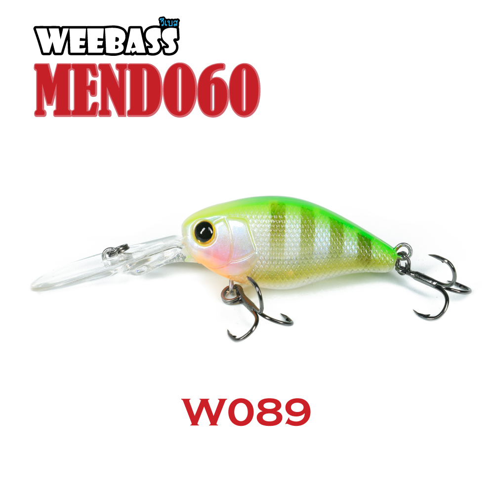 WEEBASS LURE (เหยื่อปลั๊ก) - รุ่น MENDO60 FLOATING 60mm/3.2g (W089)