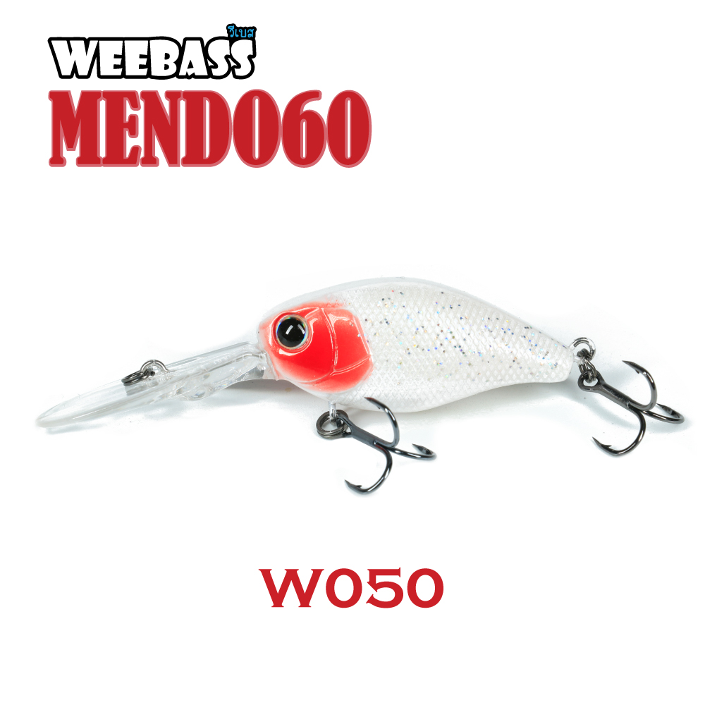 WEEBASS LURE (เหยื่อปลั๊ก) - รุ่น MENDO60 FLOATING 60mm/3.2g (W050)