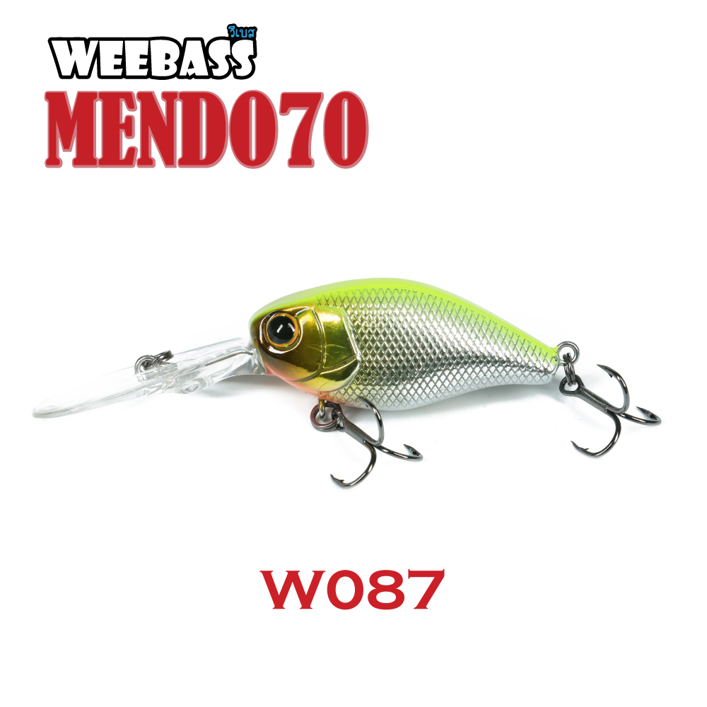 WEEBASS LURE (เหยื่อปลั๊ก) - รุ่น MENDO70 FLOATING 70mm/5.7g (W087)