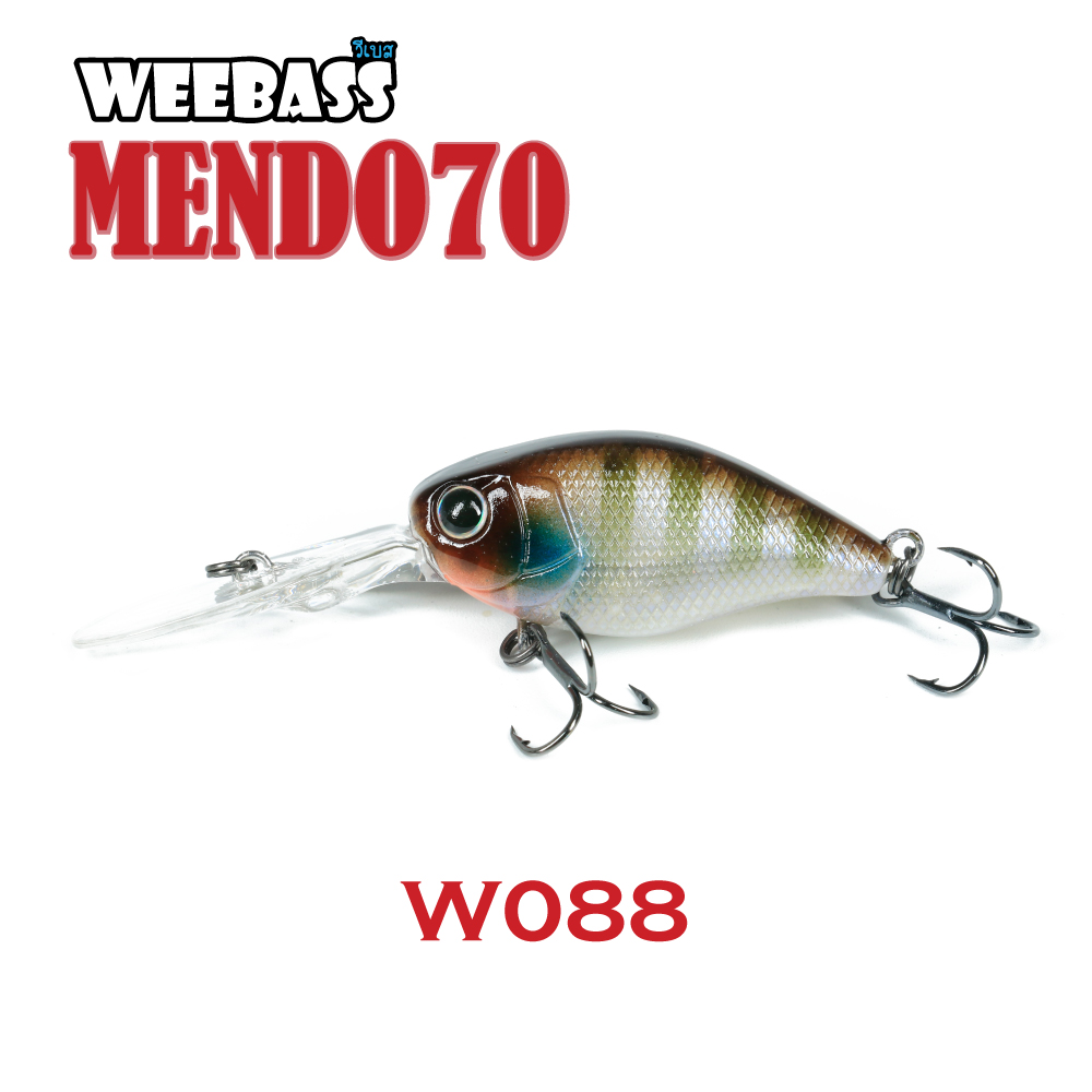 WEEBASS LURE (เหยื่อปลั๊ก) - รุ่น MENDO70 FLOATING 70mm/5.7g (W088)