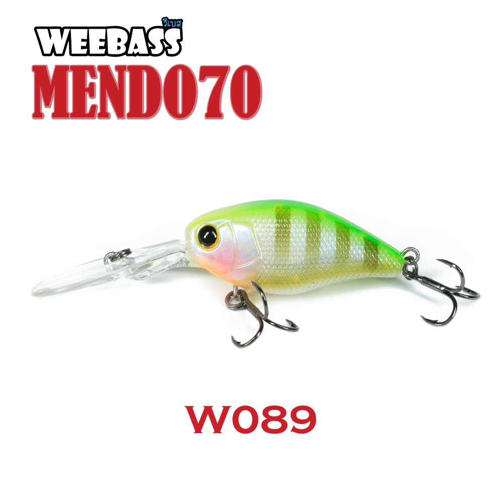 WEEBASS LURE (เหยื่อปลั๊ก) - รุ่น MENDO70 FLOATING 70mm/5.7g (W089)