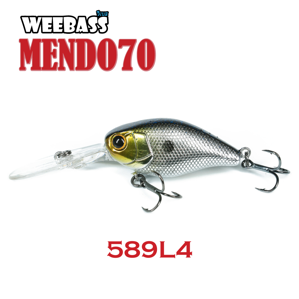 WEEBASS LURE (เหยื่อปลั๊ก) - รุ่น MENDO70 FLOATING 70mm/5.7g (589L4)