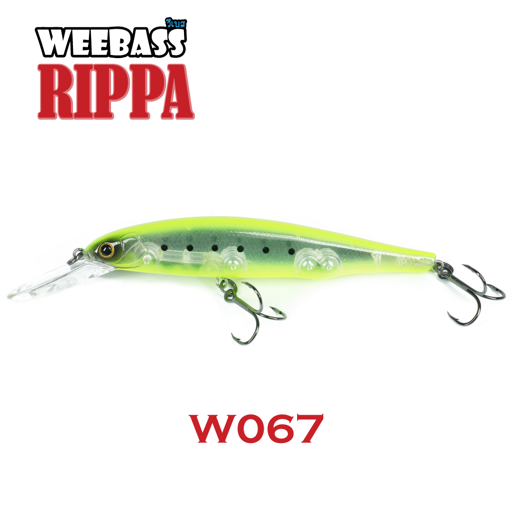 WEEBASS LURE (เหยื่อปลั๊ก) - รุ่น RIPPA SINKING 110mm/20g (W067)