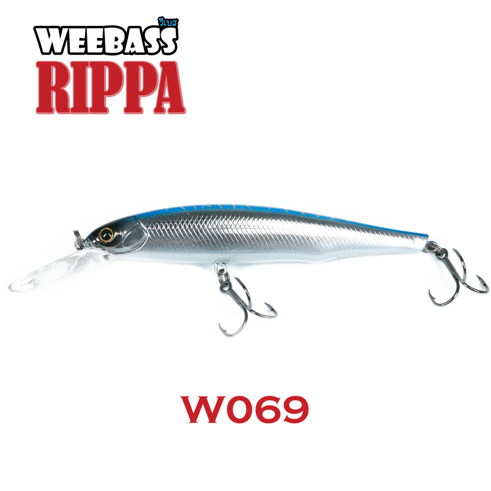 WEEBASS LURE (เหยื่อปลั๊ก) - รุ่น RIPPA SINKING 110mm/20g (W069)