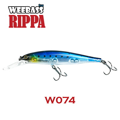 WEEBASS LURE (เหยื่อปลั๊ก) - รุ่น RIPPA SINKING 110mm/20g (W074)