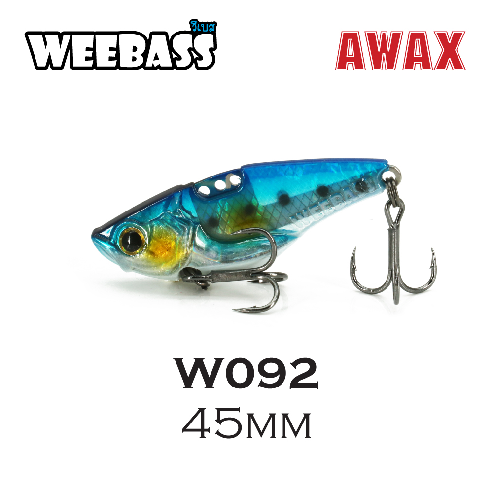 WEEBASS LURE (เหยื่อปลั๊ก) - รุ่น AWAX45 SINKING 45mm/8g (W092)