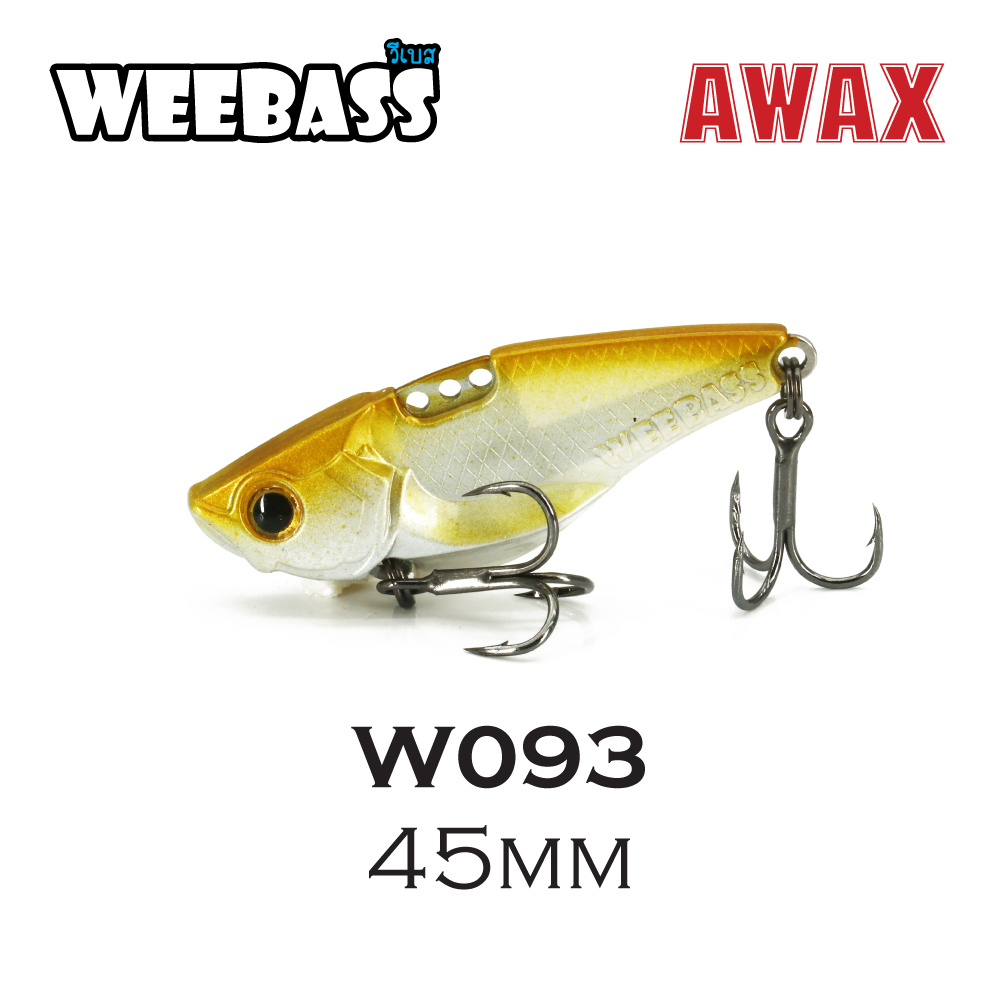 WEEBASS LURE (เหยื่อปลั๊ก) - รุ่น AWAX45 SINKING 45mm/8g (W093)