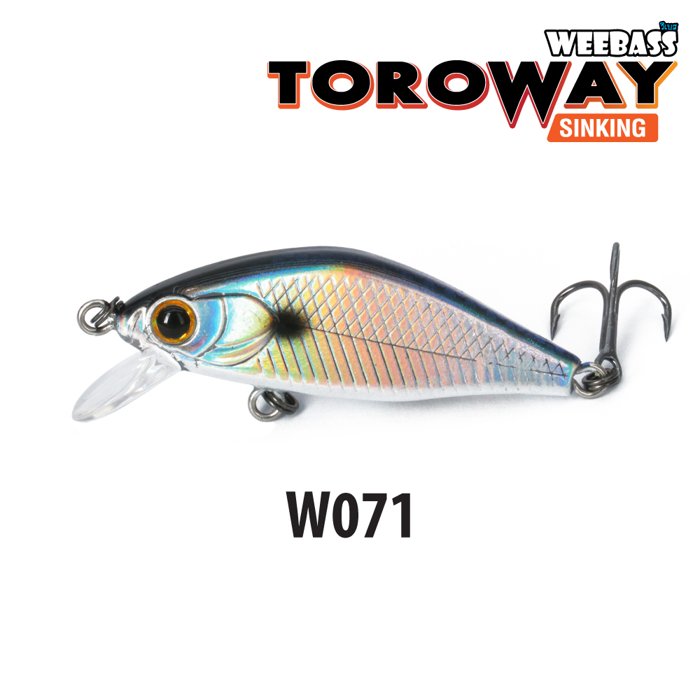 WEEBASS LURE (เหยื่อปลั๊ก) - รุ่น TOROWAY SINKING 45mm/4.5g (W071)