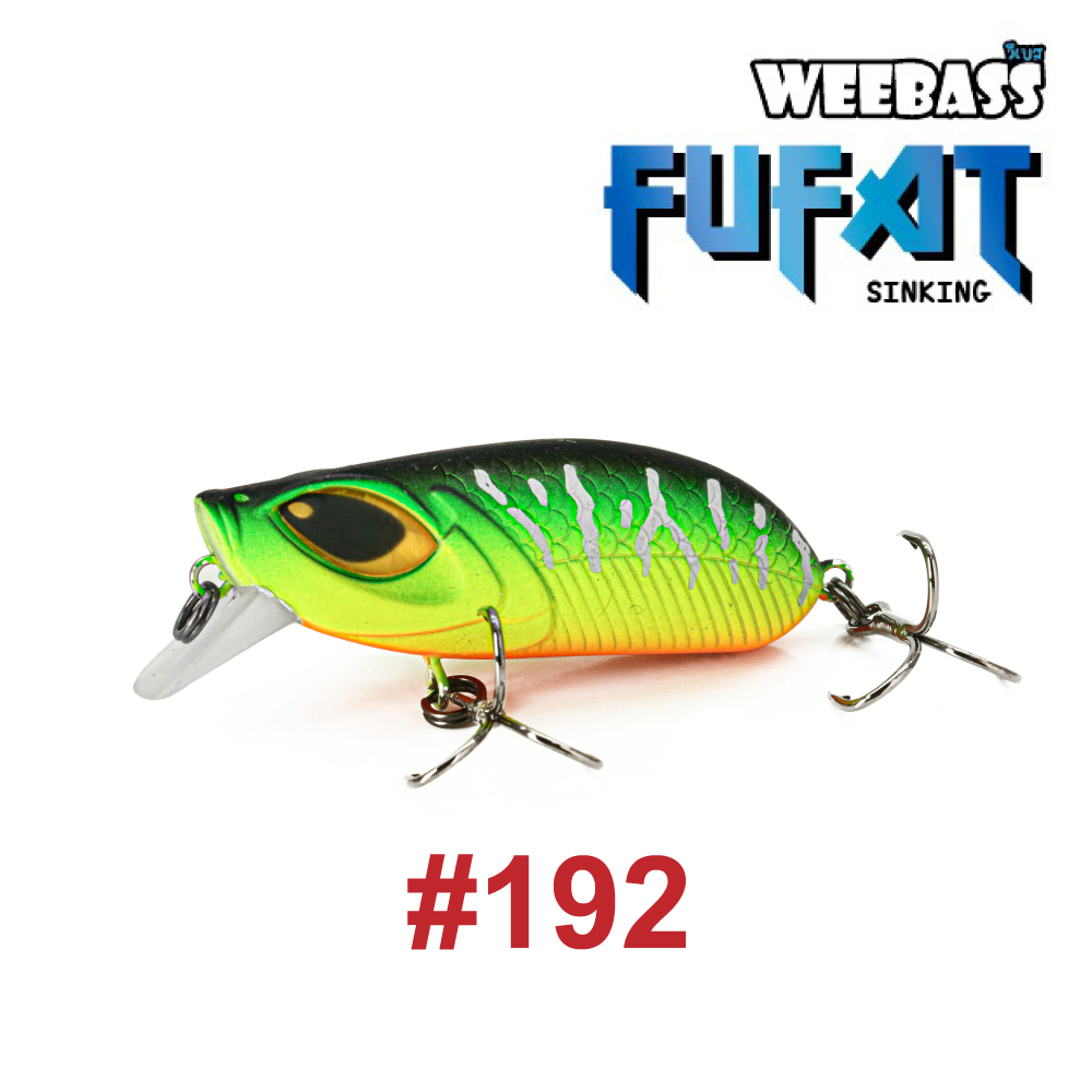 WEEBASS LURE (เหยื่อปลั๊ก) - รุ่น FUFAT SINKING 60mm/10g (192)