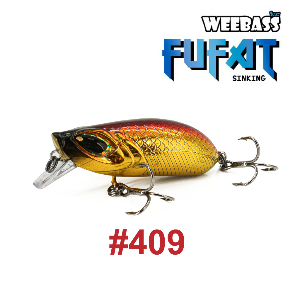 WEEBASS LURE (เหยื่อปลั๊ก) - รุ่น FUFAT SINKING 60mm/10g (409)