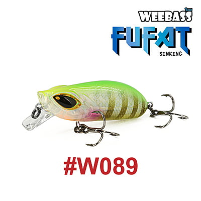 WEEBASS LURE (เหยื่อปลั๊ก) - รุ่น FUFAT SINKING 60mm/10g (W089)