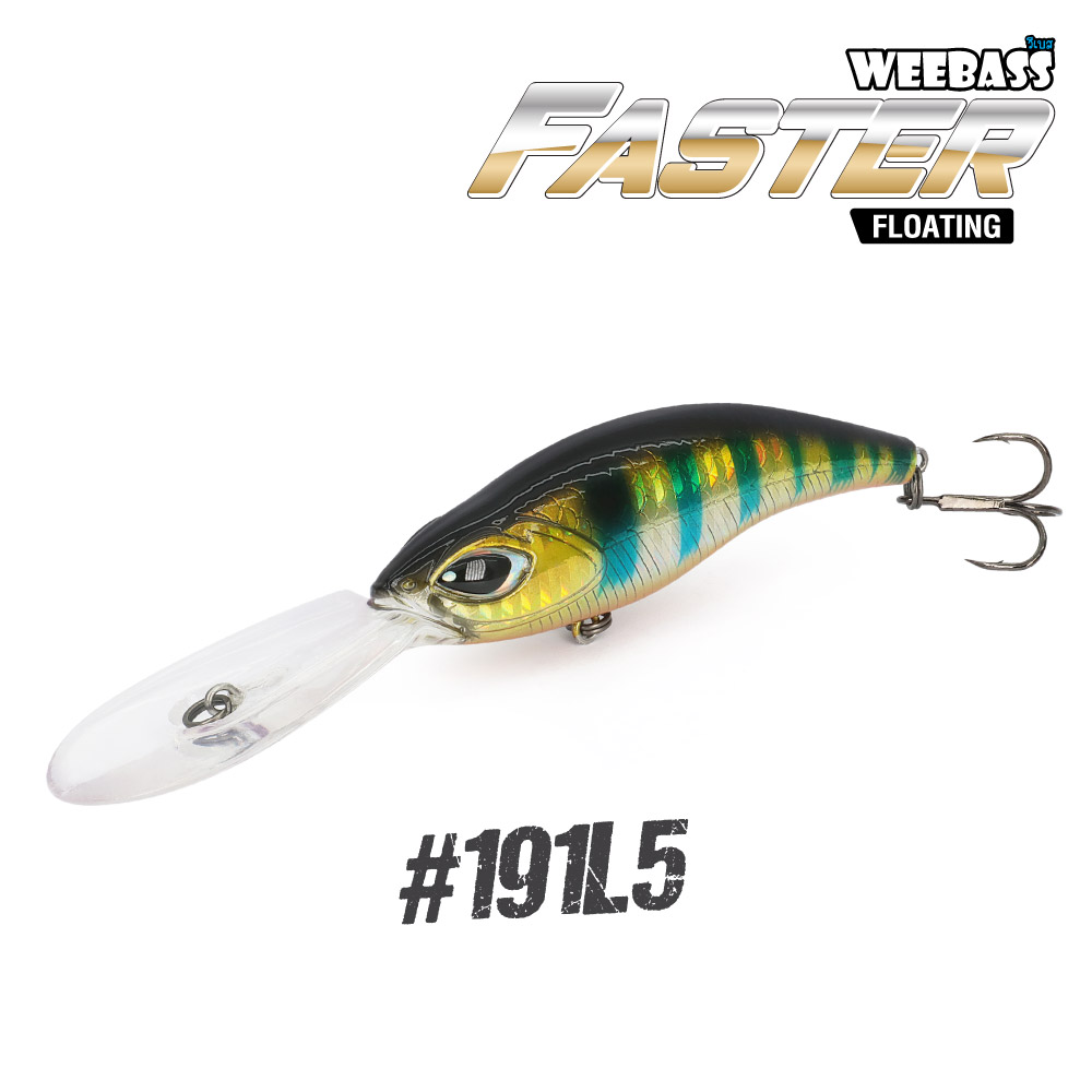 WEEBASS LURE (เหยื่อปลั๊ก) - รุ่น FASTER140 FLOATING 140mm/20.6g (191L5)