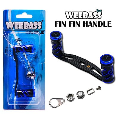 WEEBASS ชุดแต่งรอก Handle - รุ่น FIN FIN HANDLE ( GRAY/GOLD )