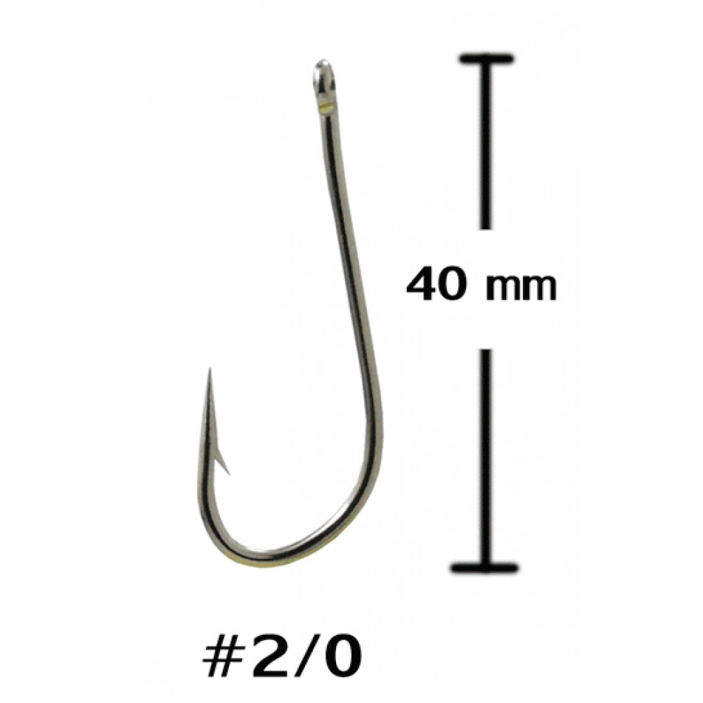 WEEBASS ตาเบ็ด - รุ่น BX KIRBY HOOK 20008 , 2/0 (100PCS)