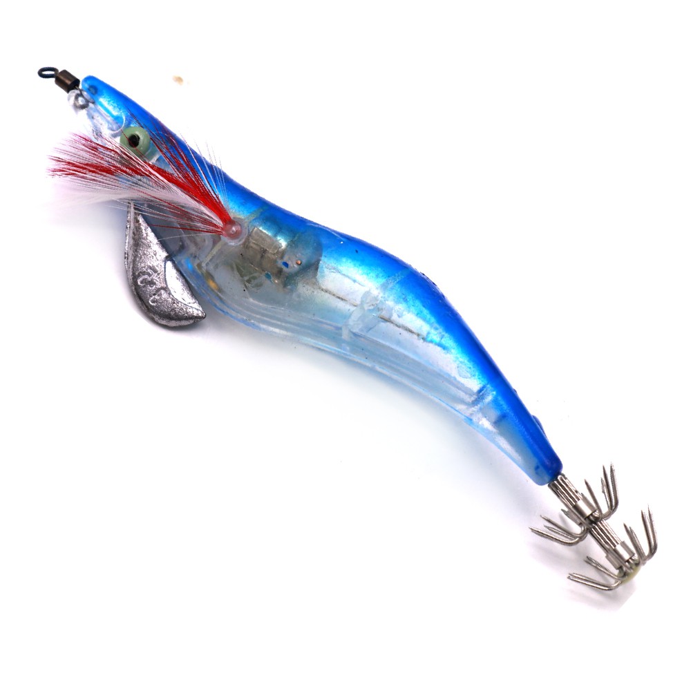 WEEBASS เหยื่อตกปลาหมึก - รุ่น FCL SYQ 1003-3.5, สีฟ้า