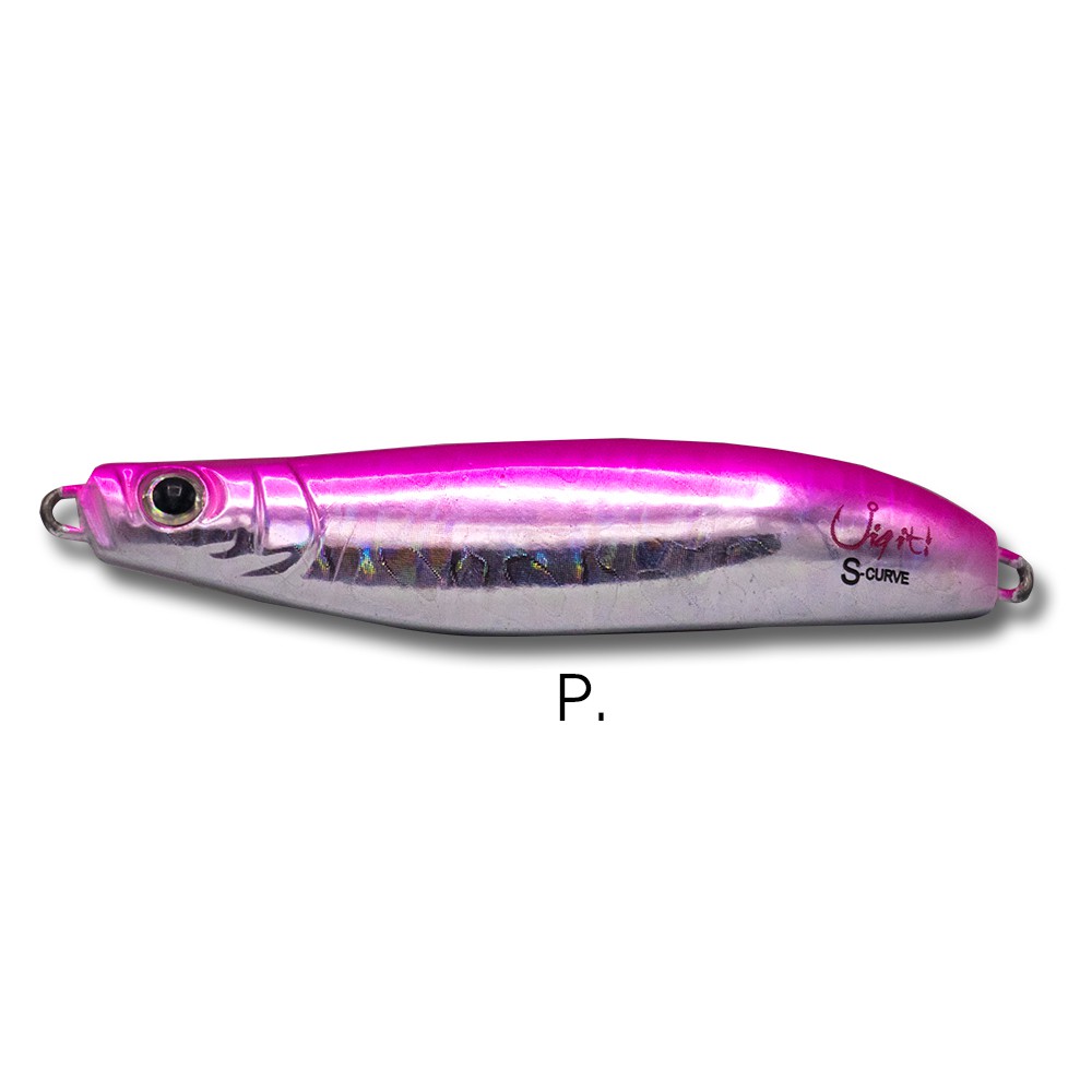 WEEBASS เหยื่อจิ๊กกิ้ง - รุ่น S-CURVE BY JIG IT 60g (P) WEEBASS เหยื่อจิ๊กกิ้ง - รุ่น S-CURVE BY JIG IT 60g (P)