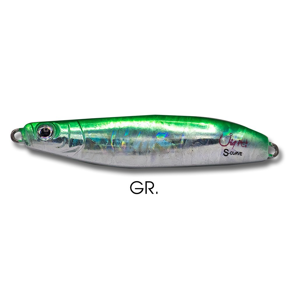 WEEBASS เหยื่อจิ๊กกิ้ง - รุ่น S-CURVE BY JIG IT 3.5g (GR) WEEBASS เหยื่อจิ๊กกิ้ง - รุ่น S-CURVE BY JIG IT 3.5g (GR)