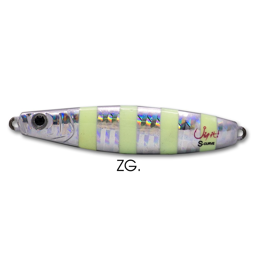 WEEBASS เหยื่อจิ๊กกิ้ง - รุ่น S-CURVE BY JIG IT 7.0g (ZG) WEEBASS เหยื่อจิ๊กกิ้ง - รุ่น S-CURVE BY JIG IT 7.0g (ZG)