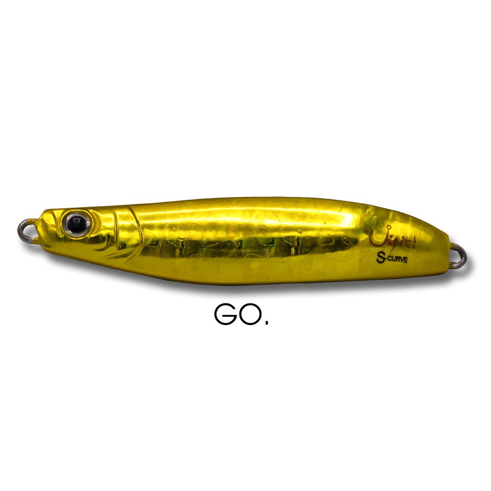 WEEBASS เหยื่อจิ๊กกิ้ง - รุ่น S-CURVE BY JIG IT 120g (GO) WEEBASS เหยื่อจิ๊กกิ้ง - รุ่น S-CURVE BY JIG IT 120g (GO)