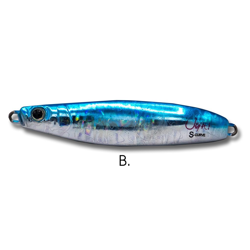 WEEBASS เหยื่อจิ๊กกิ้ง - รุ่น S-CURVE BY JIG IT 5.0g (B) WEEBASS เหยื่อจิ๊กกิ้ง - รุ่น S-CURVE BY JIG IT 5.0g (B)