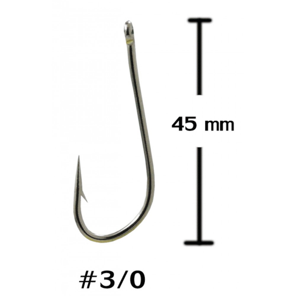 WEEBASS ตาเบ็ด - รุ่น BX KIRBY HOOK 20008 , 3/0 (100PCS)