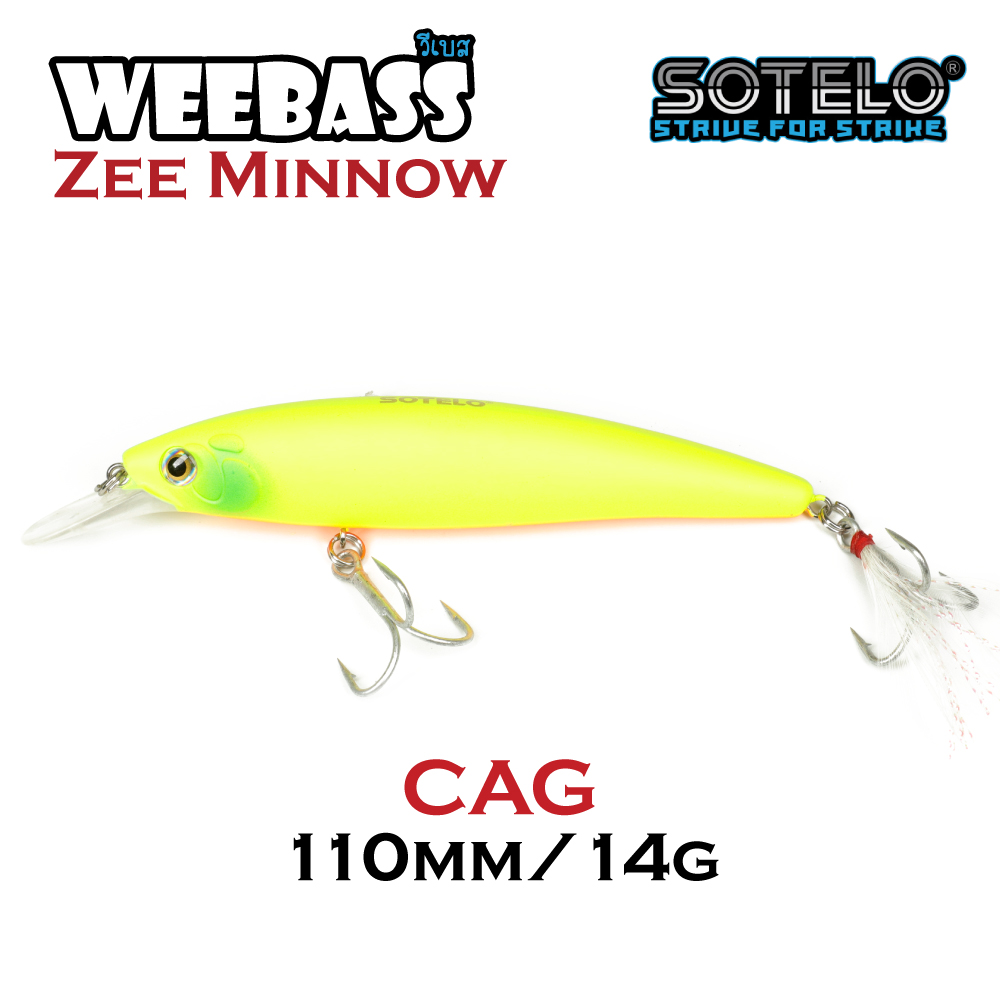 SOTELO - รุ่น ZEE MINNOW M23A (110mm) CAG SOTELO - รุ่น ZEE MINNOW M23A (110mm) CAG