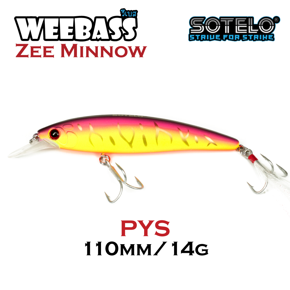 SOTELO - รุ่น ZEE MINNOW M23A (110mm) PYS