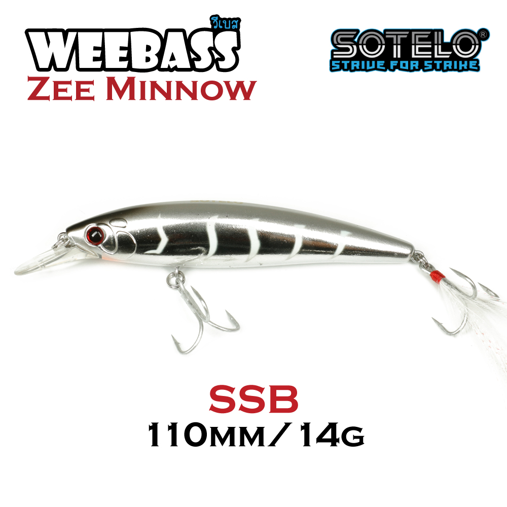 SOTELO - รุ่น ZEE MINNOW M23A (110mm) SSB