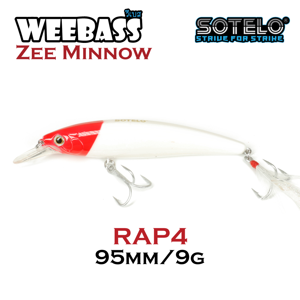 SOTELO - รุ่น ZEE MINNOW M23B (95mm) RAP4