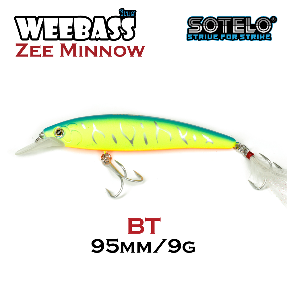 SOTELO - รุ่น ZEE MINNOW M23B (95mm) BT SOTELO - รุ่น ZEE MINNOW M23B (95mm) BT
