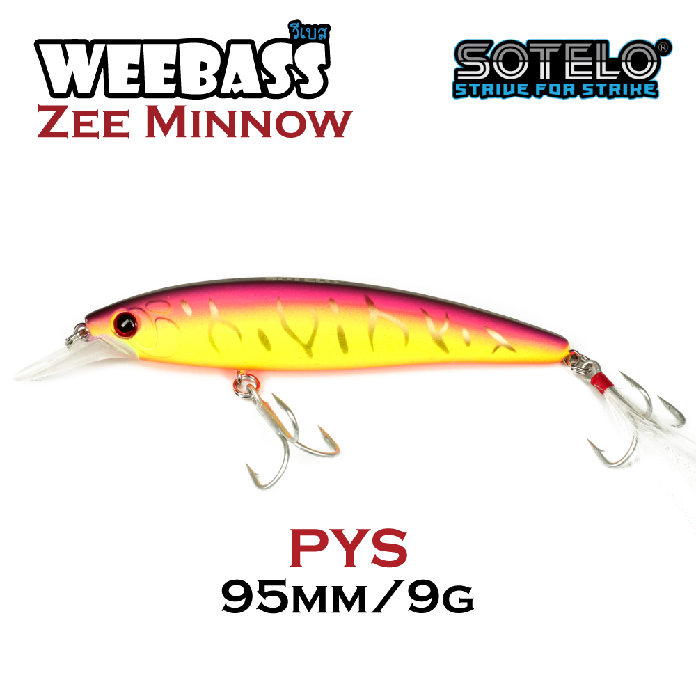 SOTELO - รุ่น ZEE MINNOW M23B (95mm) PYS SOTELO - รุ่น ZEE MINNOW M23B (95mm) PYS