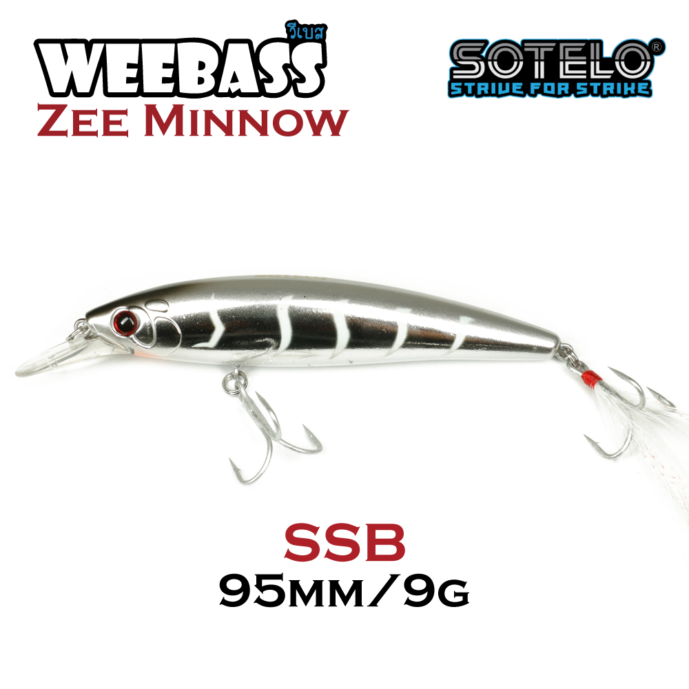 SOTELO - รุ่น ZEE MINNOW M23B (95mm) SSB SOTELO - รุ่น ZEE MINNOW M23B (95mm) SSB